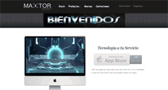 Desktop Screenshot of maxtorsystem.com